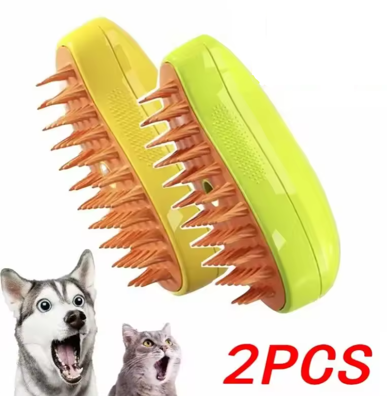 Cepillo Pulverizador Para Mascotas